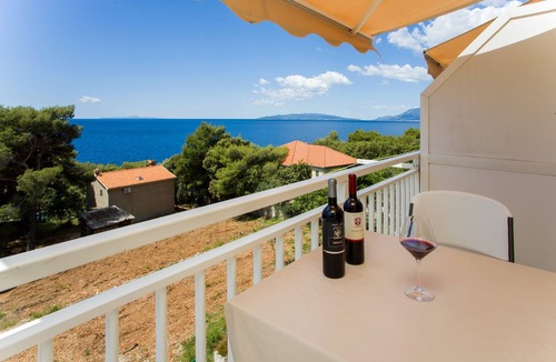 Orebic Apartment | One bedroom apartment near beach Dingač - Borak (Pelješac) (A-18060-e)