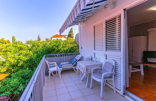 Cove Tri Zala (Zrnovo) Apartment | One bedroom apartment near beach Korčula (A-9321-a)