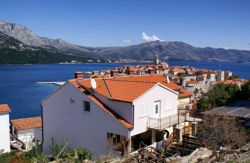 Cove Tri Zala (Zrnovo) Apartment | One bedroom apartment with terrace and sea view Korčula (A-4349-c)