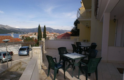 Cove Tri Zala (Zrnovo) Apartment | One bedroom apartment with terrace and sea view Korčula (A-4349-c)