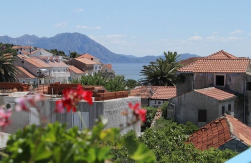 Sucuraj Apartment | One bedroom apartment with balcony and sea view Sućuraj (Hvar) (A-3589-d)