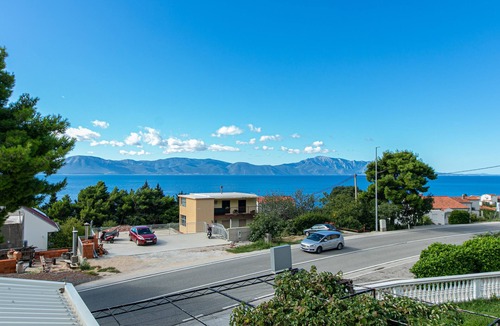Gradac Apartment | One bedroom apartment with balcony and sea view Gradac, Makarska (A-5198-b)
