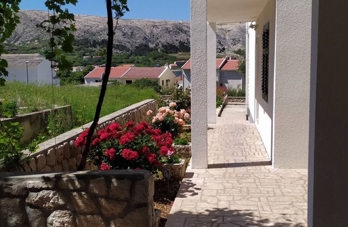 Pag Apartment | One bedroom apartment with terrace Pag (A-18848-a)