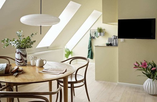 Copenhagen City Centre Apartment | One-Bedroom Attic Apartment for 4