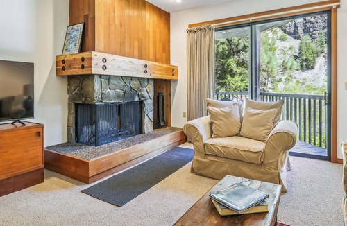 Tahoe City Condo | One Bedroom on the Truckee River. Great View!