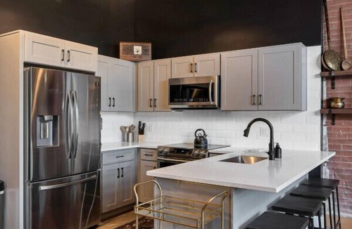 Nashville Condo | One-Of-A-Kind! Roll Up Garage Door, Pool, Speakeasy