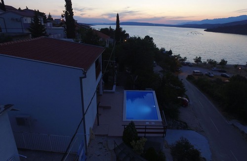 Krusevo House | Only 30m from beach, newly furnished, wit beautiful view and outside pool.