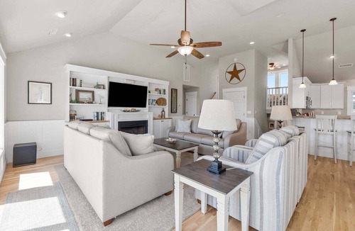Ocean Sands House | Only 70 Steps to beach access! Elevator! Heated Pool! Pets, Pool Table, Hot tub