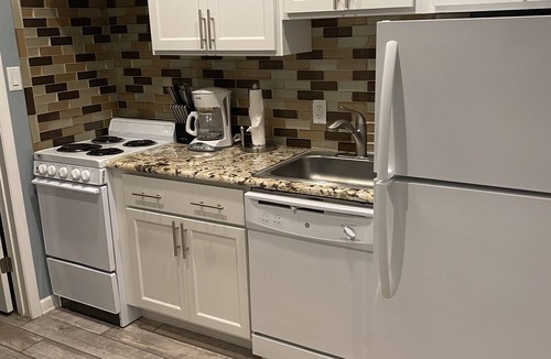 Leeds Point Condo | Only steps to the sand!