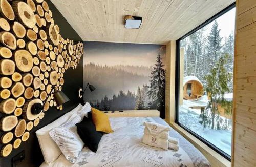 Petite-Riviere-Saint-Francois Ski Chalet | ONNEA - Magical Chalet & Spa - Sauna - Fireplace - EV Chrger - AC