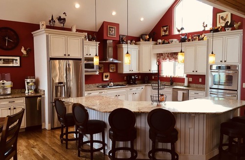 Big Creek House | Open June 12-18 & July 31-Aug 6,Lakefront, Hot Tub, 2 Story Dock, 2 kitchens