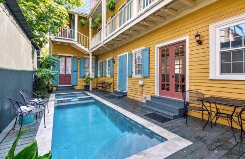 Faubourg Marigny Villa | Opulent Historic Villa w Heated Pool 5br 6ba