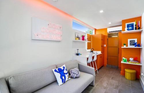 Greater East End Hotel | Orange Container at EADO Juicebox