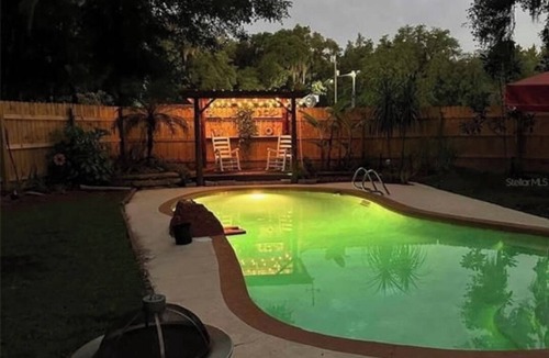 Edgar House | Orange Springs Oasis: Cabin, Pool & Adventure