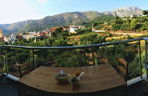 Adsubia Apartment | Orientation SOUTH WEST, 180 ° view on the mountain,