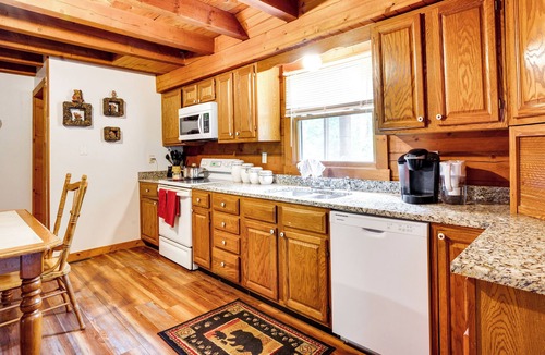 Tunnelton Cabin | Orleans Retreat w/Private Hot Tub & Fireplace!