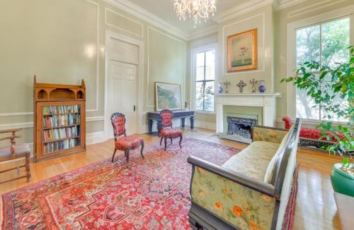 Columbus House | Ornate Victorian Home with Courtyard and Fire Pit!