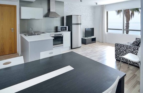 Sant Carles de la Rapita Apartment | ORNIS "Cusisacs": 1 Bedroom+Sofa-bed 2/4 pers, windows sea view