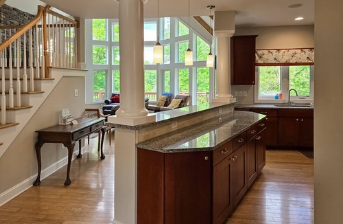 Moneta House | Osprey Cove - Custom Lakefront home with 2-story dock, Wifi, Game Room and Fireplace