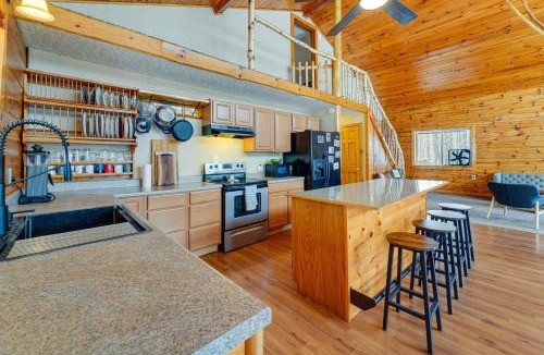 Oswegatchie House | Oswegatchie River Cabin with Kayaks and Fire Pit!