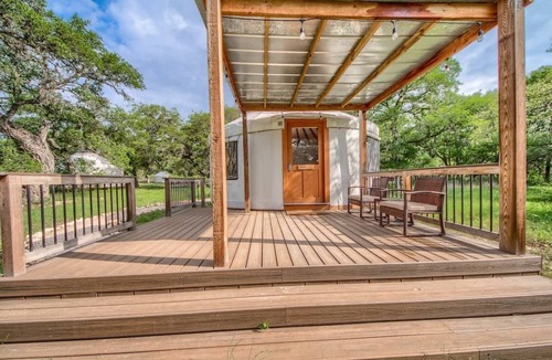 New Braunfels House | OT 3515L Texas Yurt Haus Longhorn