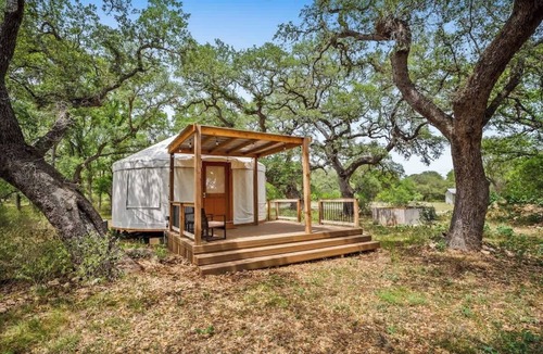New Braunfels House | OT 3515L Texas Yurt Haus Longhorn