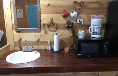 Irion County Cabin | Our cabins are located on the crystal clear water of Spring Creek.
