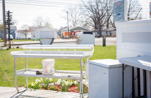 Anchorville Apartment | Our Crow's Nest is clean & comfy & comes with boat slip & trailer parking!
