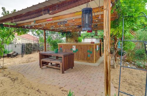 Albuquerque House | Outdoor Bar & Large Pool: Retro ABQ Retreat!