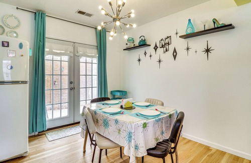 Albuquerque House | Outdoor Bar & Large Pool: Retro ABQ Retreat!