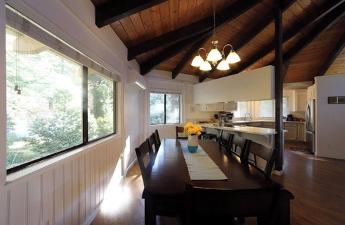 Apple Hill House | Outdoor Deck Disc/Pool Table Fireplace Grill