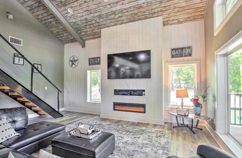 McQueeney House | Outdoor Entertainment Space: Home in McQueeney
