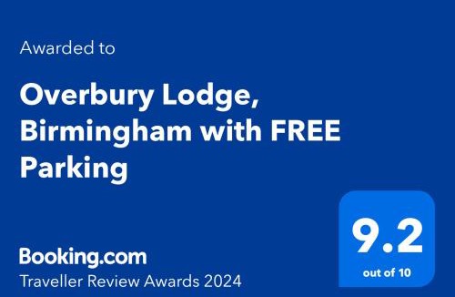 Northfield Apartment | Overbury Lodge, Birmingham with FREE Parking