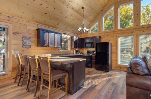 Gatlinburg Cabin | Overlooking Adventure by Jackson Mountain Rentals