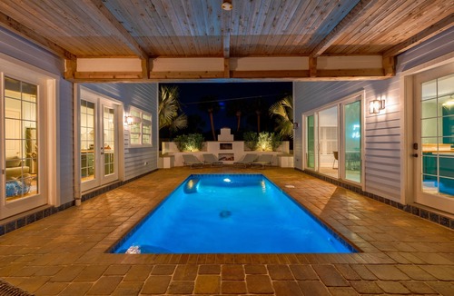 Butler Beach House | Oversized home w/Heated Pool - mins from beach!