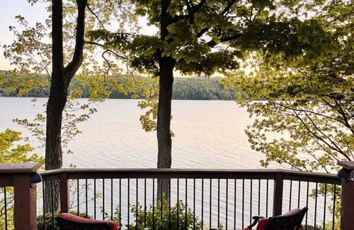 Moravia House | Owasco Lake Cottage | Lake Front | Dock | Fire Pit