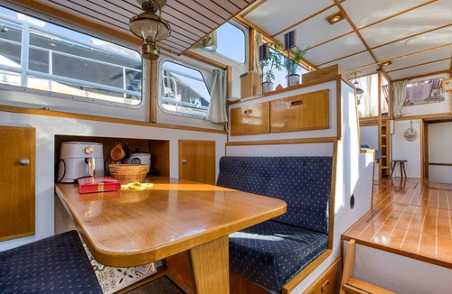 Saint-Gilles Boat Rental | Péniche 'Bateau Gré' with Private Terrace