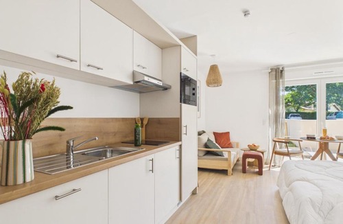 Biscarrosse Apartment | Padang Padang - studio pour 3 - piscine commune