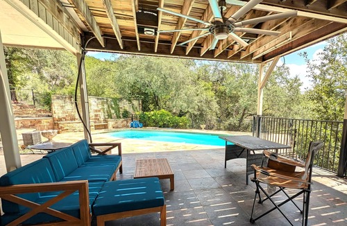 Comanche Trail House | Palatial Property Pairs Pool, Pickleball, Piano and Panoramic Views
