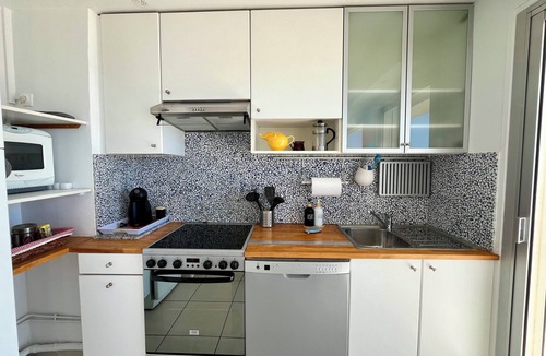 Palavas-les-Flots Apartment | Palhawaï Sea view, Terrace, beach, air-conditioned, parking