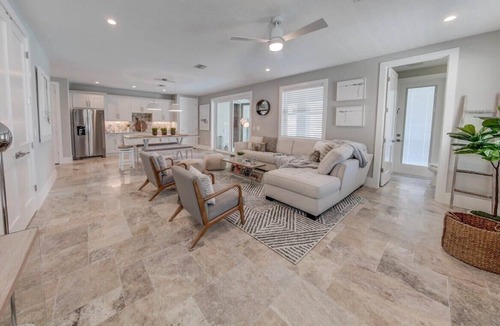 Marineland Acres House | Palm Coast Luxury | Pool, Spa, Elevator, and Views