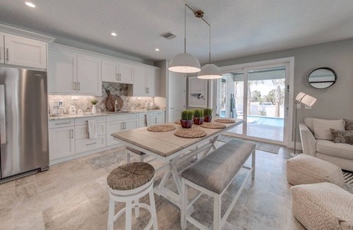Marineland Acres House | Palm Coast Luxury | Pool, Spa, Elevator, and Views
