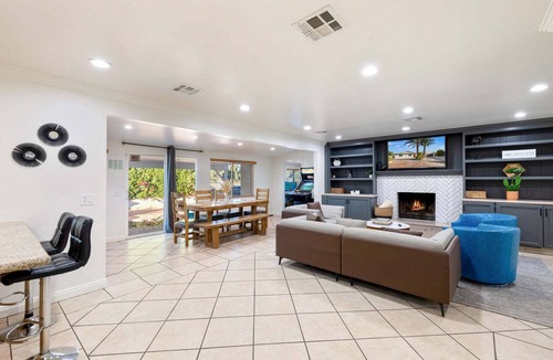 Desert Park Estates House | Palm Springs Vacation Oasis Private pool, game rm!