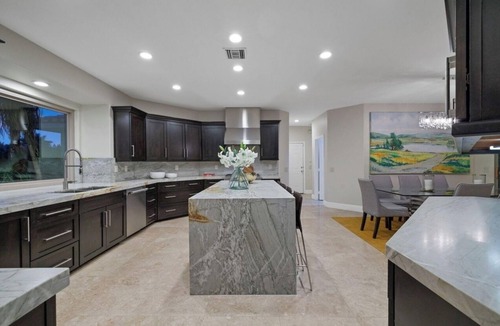 Thousand Palms House | PalmSpring Luxury Vacation Home-Salted Pool & Spa.