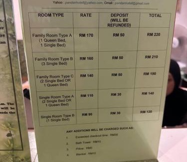 Papar Hotel | Pandan Hotel