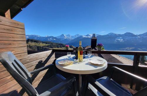 Beatenberg Ski Chalet | Panorama Chalet Lilo Cozy Chalet with Incredible Mountain Panorama