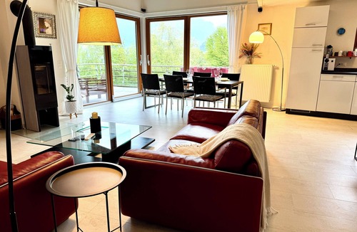 Unterterzen Apartment | Panorama Lakefront 2 bedroom penthouse - @ Flumserberg Skilift