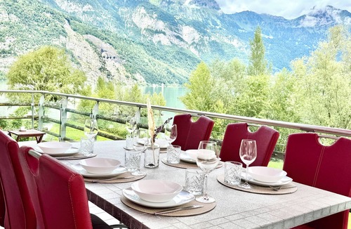 Unterterzen Apartment | Panorama Lakefront 2 bedroom penthouse - @ Flumserberg Skilift