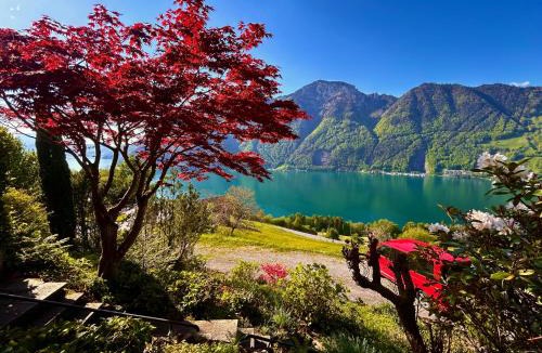 Ruetli Apartment | Panorama Lakeside Retreat Seelisberg