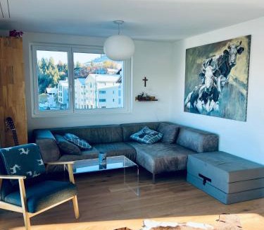 Flums Apartment | Panorama View - CharmingStay